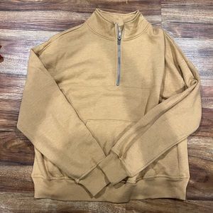 Yellow Quarter-Zip